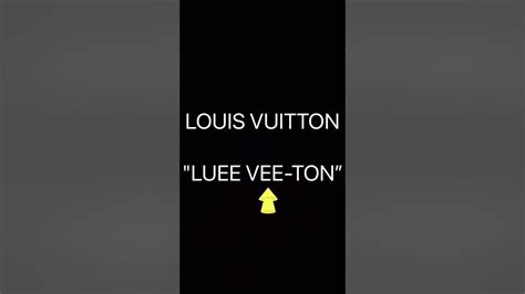 how to spell Louis Vuitton